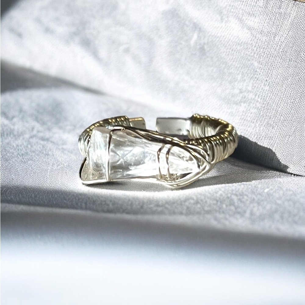 ✨CUSTOM SEA GLASS RING✨ ADJUSTABLE